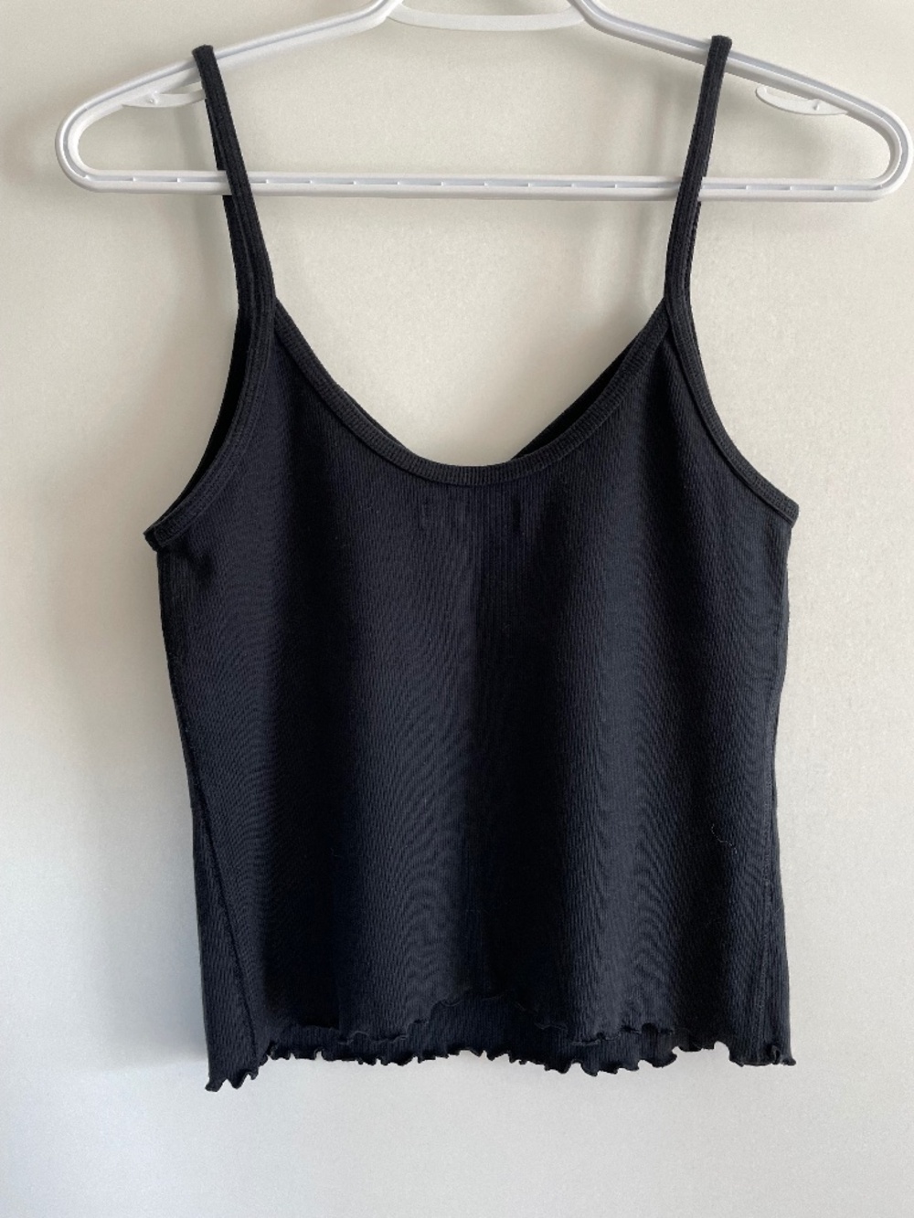 Abercrombie & Fitch Ribbed Black Tank